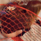 A hidden camera installed in a home bathroom ceiling, above what appears to be a basketball net, records an unsuspecting girl taking a shit and wiping her ass. Audible pooping and visible poop on toilet paper. Presented in 720P HD. About 5.5 minutes.